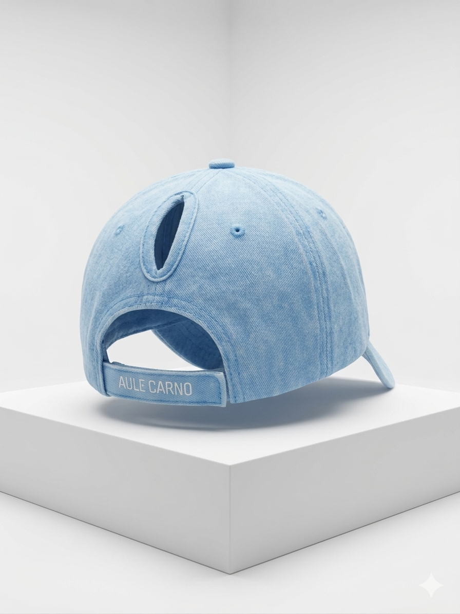 Acid Washed AULĒ CARNO Custom Pony Cap