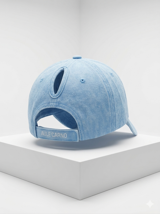 Acid Washed AULĒ CARNO Custom Pony Cap