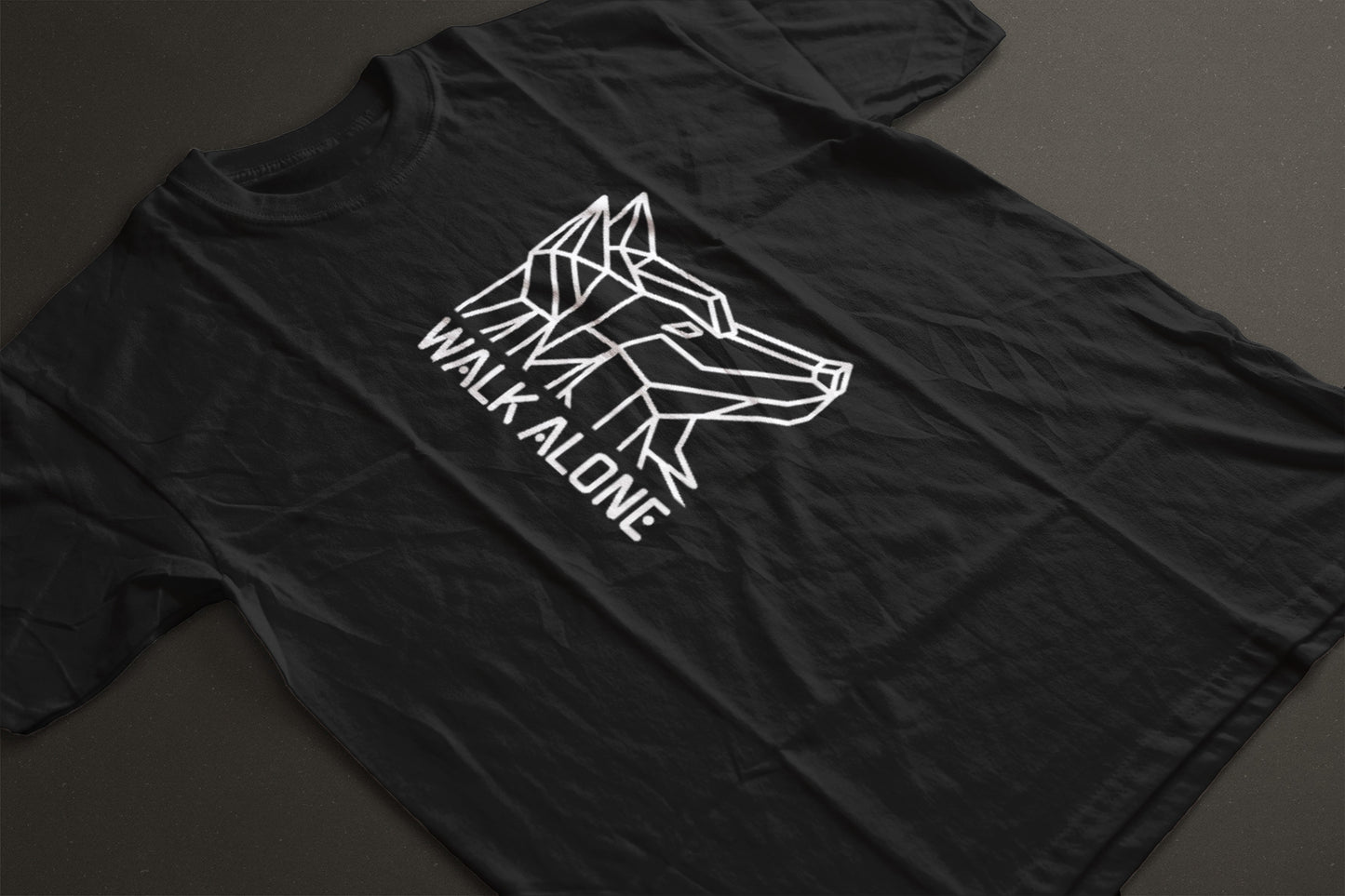 Black Walk Alone Tee