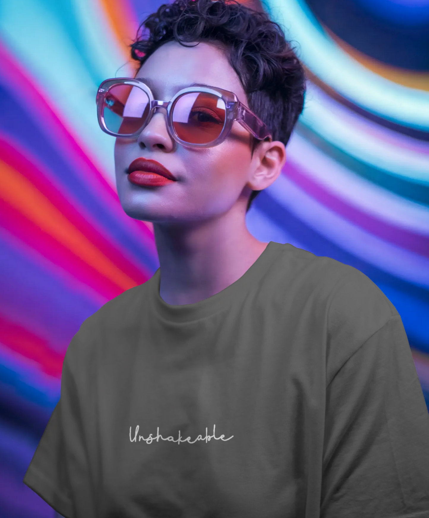 Gray Unshakeable Unisex Tee