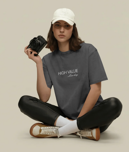 High Value, Low Key Tee